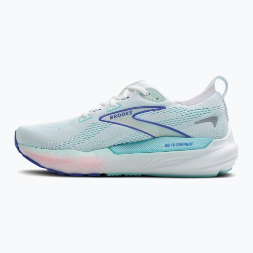 Women's running shoes Brooks Glycerin GTS 22 white/limpet shell/amparo blue