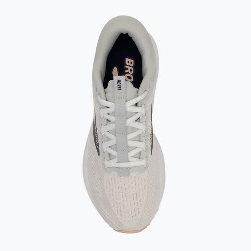 Women's running shoes Brooks Revel 7 oyster/white/tropical peach