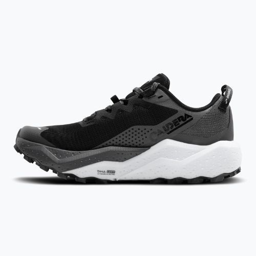 Men's running shoes Brooks Caldera 8 black/blackened pearl/white
