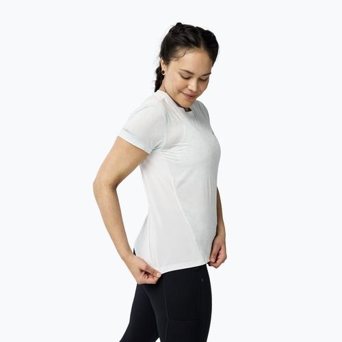 Women's running T-shirt Brooks Sprint Free 3.0 uncharted print/bit of blue