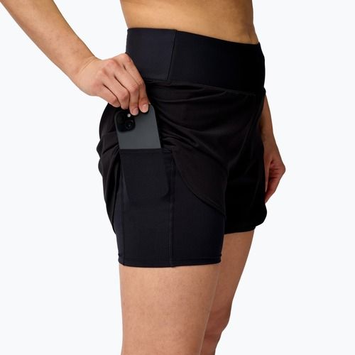 Women's running shorts Brooks Chaser 5" 2IN1 2.0 black