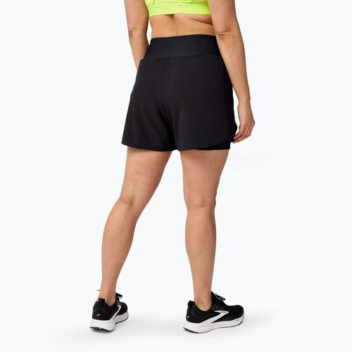 Women's running shorts Brooks Chaser 5" 2IN1 2.0 black