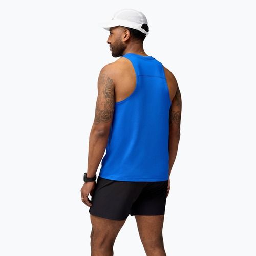 Men's running tank top Brooks Atmosphere Singlet 3.0 neo blue