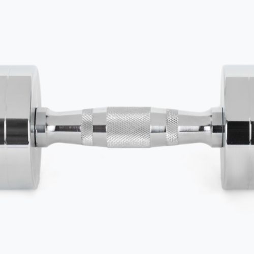 XTREXO chrome dumbbells 2x6 kg silver