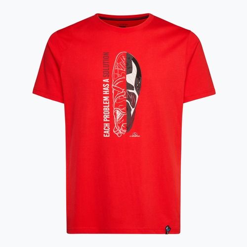 La Sportiva men's Solution mountain red T-shirt