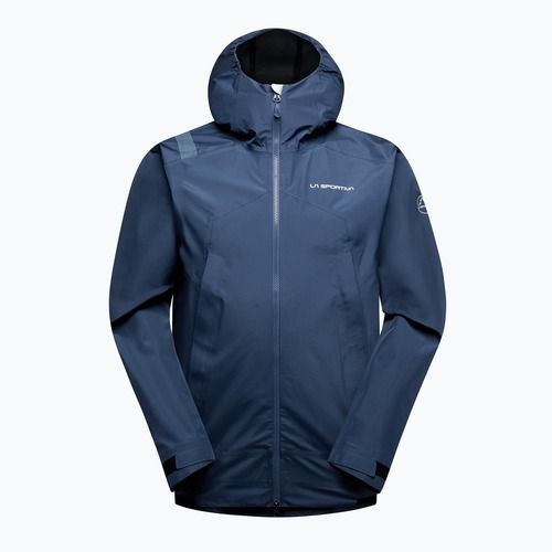 Men's waterproof jacket La Sportiva Discover Shell night sky/chalk
