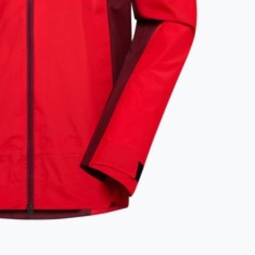 Men's waterproof jacket La Sportiva Discover Shell mountain red/redwood