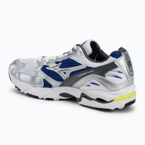 Men's shoes Mizuno Wave Rider 10 white/silver/surf the web