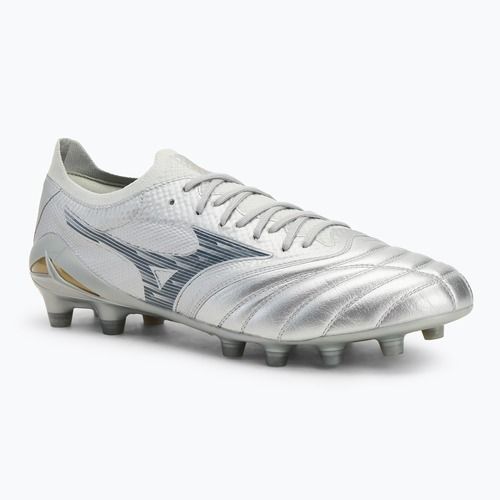 Men's football boots Mizuno Morelia Neo IV β Elite Md galaxy silver/8605C/Cool gray 3c