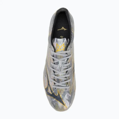 Men's football boots Mizuno α II Japan Mix galaxy silver/8605 c/gold