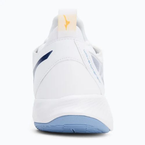 Mizuno Wave Dimension volleyball shoes white/bellwether blue/bel air blue