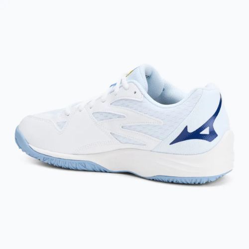 Mizuno Thunder Blade Z volleyball shoes white/bellwether blue/bel air blue