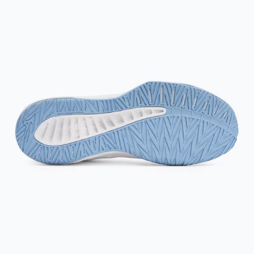 Mizuno Thunder Blade Z volleyball shoes white/bellwether blue/bel air blue