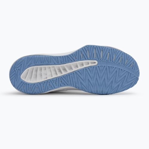 Mizuno Thunder Blade Z Mid volleyball shoes white/bellwether blue/bel air blue