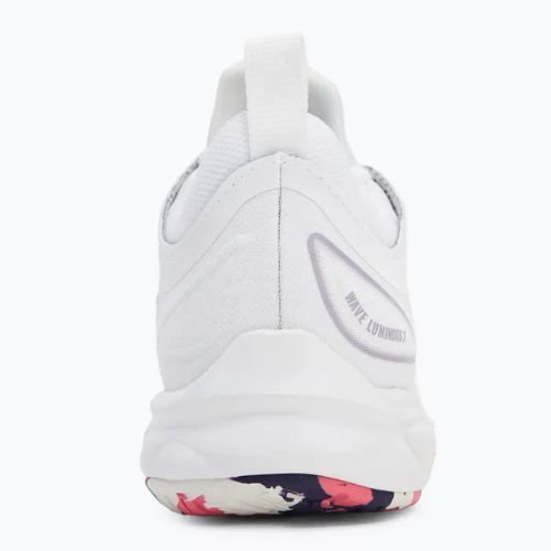 Mizuno Wave Luminous 3 volleyball shoes white/violet indigo/camellia rose
