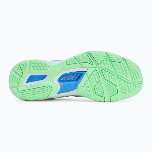 Mizuno Wave Stealth 6 neo mint/black/frontier blue shoes