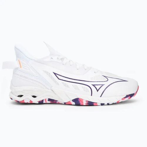 Mizuno Wave Mirage 5 white/violet indigo/camellia rose shoes