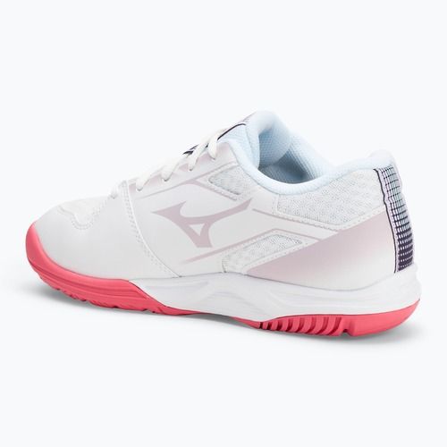 Mizuno Stealth Star 3 children's shoes white/violetindigo/camerlliaros