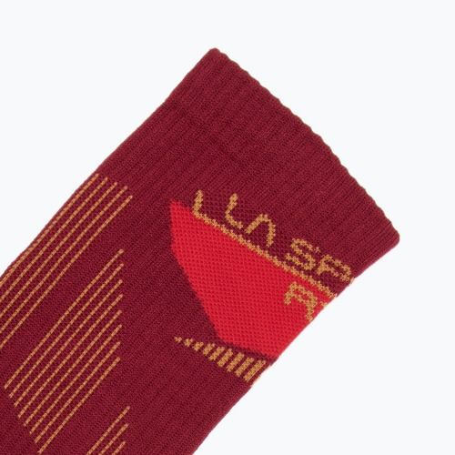 Socks La Sportiva Outdoor Fun redwood/mountain red