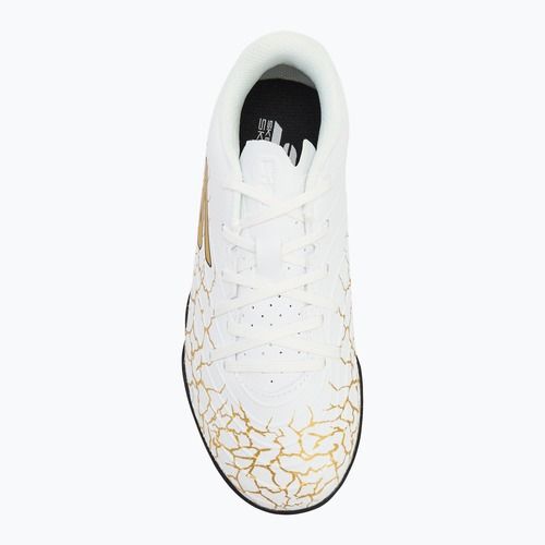 Children's football boots SKECHERS Skx_1.5 Youth Jr TF white/gold