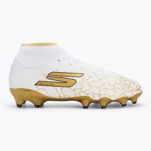 Men's football boots SKECHERS Razor 1.5 Academy FG white/gold