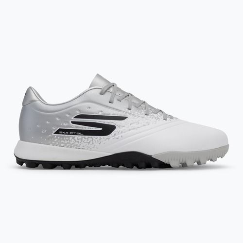 Men's football boots SKECHERS Razor 1.5 Academy TF white/silver