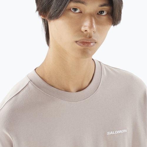 Men's T-shirt Salomon Logo RX Tee etherea