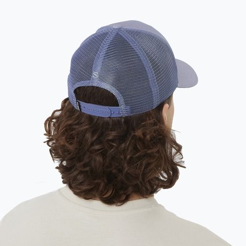 Baseball cap Salomon Trucker blue granite