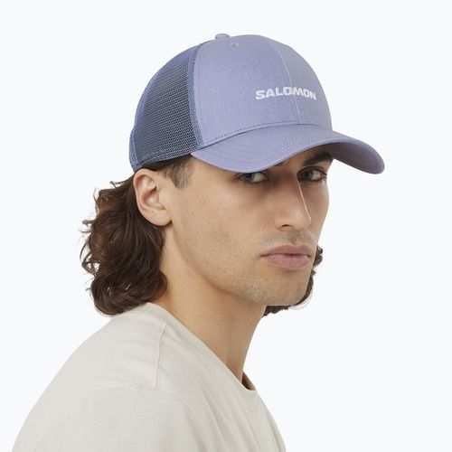 Baseball cap Salomon Trucker blue granite