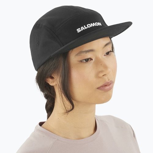 Baseball cap Salomon 5 Panel deep black