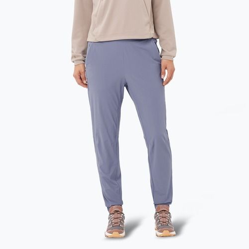 Women's trekking trousers Salomon Wayfarer Ease blue granite