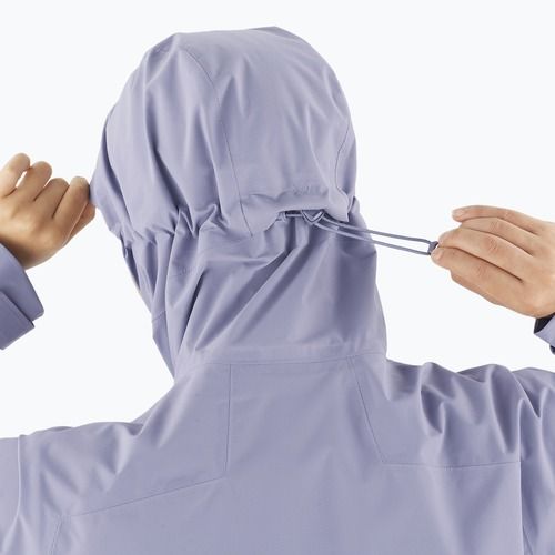 Women's wind jacket Salomon Outerpath 2.5L blue granite