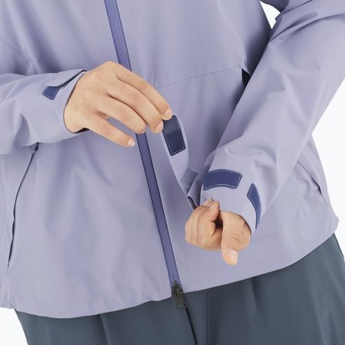 Women's wind jacket Salomon Outerpath 2.5L blue granite