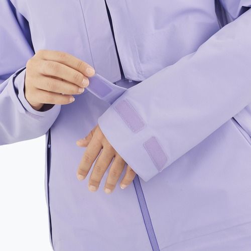 Women's wind jacket Salomon Outerpath Pro 2.5L violet tulip