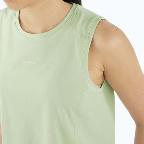 Salomon Trackline Tank women's t-shirt sea foam