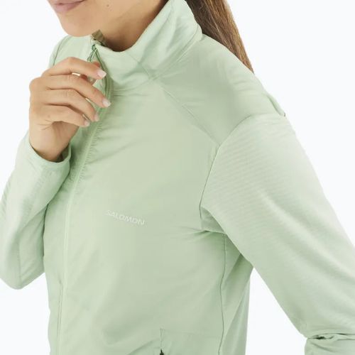 Women's trekking sweatshirt Salomon Sntial Lightwarm Hybrid sea foam