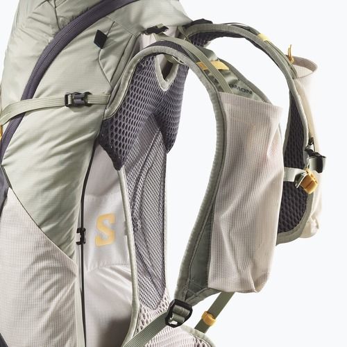 Women's hiking backpack Salomon Aerotrek 18 l S-M seagrass/silver cloud/nine iron