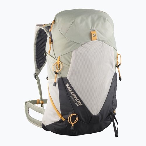 Women's hiking backpack Salomon Aerotrek 28 l S-M seagrass/silver cloud/nine iron