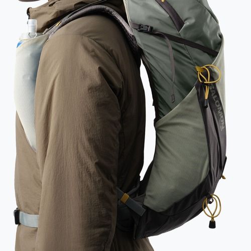 Men's hiking backpack Salomon Aerotrek 20 l S-M sedona sage/seagrass/nine iron