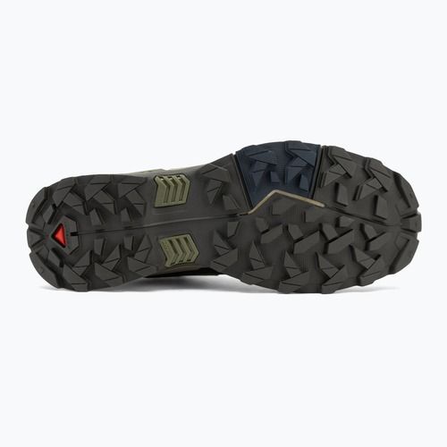 Men's trekking boots Salomon X Ultra 5 MID GTX peat / gray green / blue nights