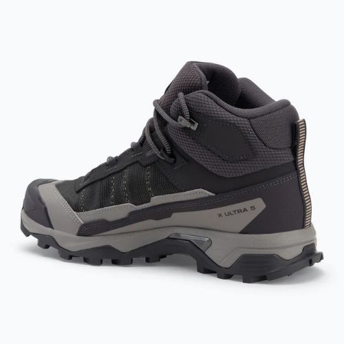 Women's trekking boots Salomon X Ultra 5 MID GTX nine iron / gull / soft clay