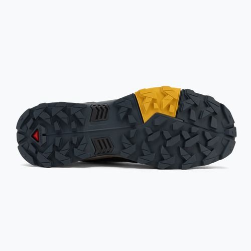 Men's trekking shoes Salomon X Ultra 5 monument / turbul / spicy mustard