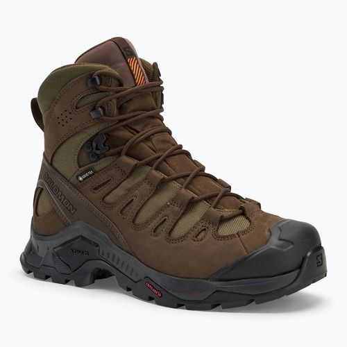 Hiking boots Salomon Quest Tracker GTX earth brown/green/black