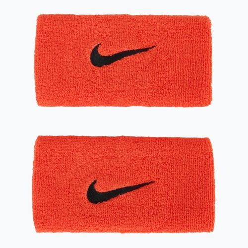 Nike Swoosh Doublewide Wristbands 2 pcs bright crimson/cave purple