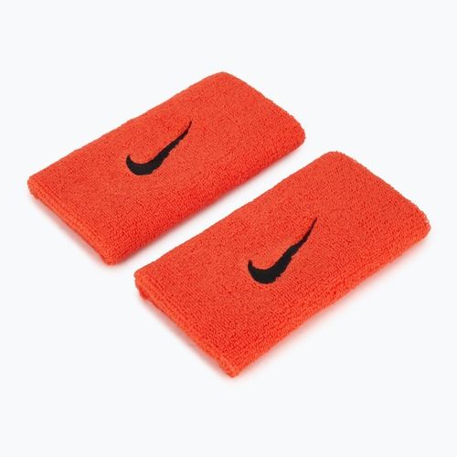 Nike Swoosh Doublewide Wristbands 2 pcs bright crimson/cave purple