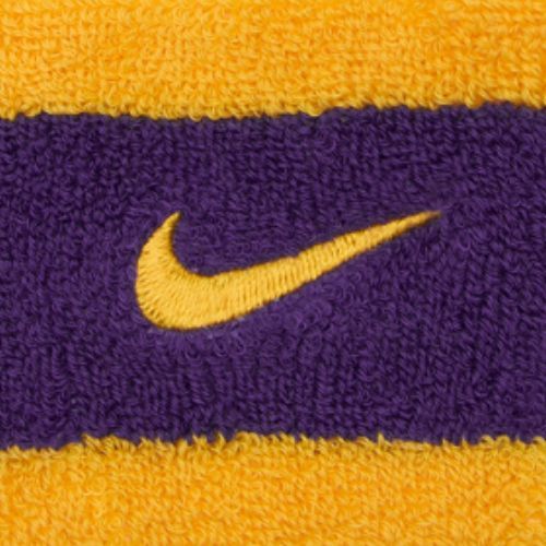 Nike Swoosh Wristbands university gold/court purple/university gold