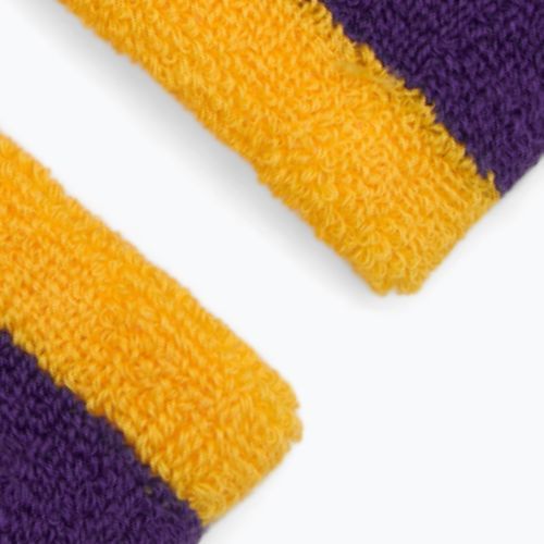 Nike Swoosh Wristbands university gold/court purple/university gold