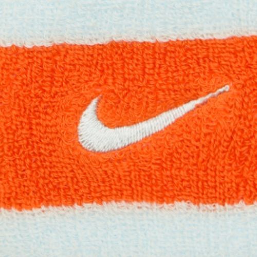 Nike Swoosh Wristbands glacier blue/safety orange/glacier blue