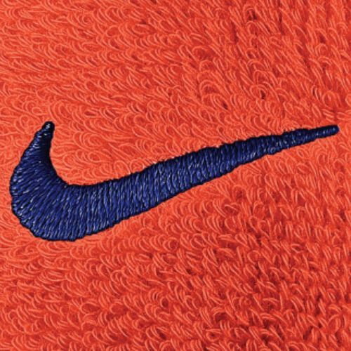 Nike Swoosh Wristbands team orange/college navy