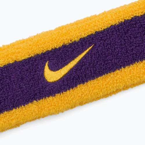 Nike Swoosh Headband university gold/court purple/university gold